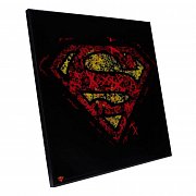 Superman Crystal Clear Picture Wanddekoration Superman 32 x 32 cm