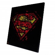 Superman Crystal Clear Picture Wanddekoration Superman 32 x 32 cm