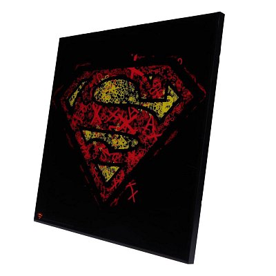 Superman Crystal Clear Picture Wanddekoration Superman 32 x 32 cm