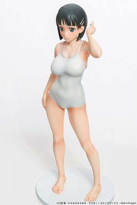 Sword Art Online PVC Statue 1/7 Suguha Kirigaya Leafa White Swimsuit Ver. 23 cm