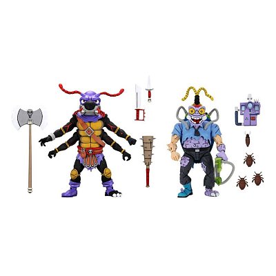 Teenage Mutant Ninja Turtles Actionfiguren Doppelpack Antrax & Scumbug 18 cm