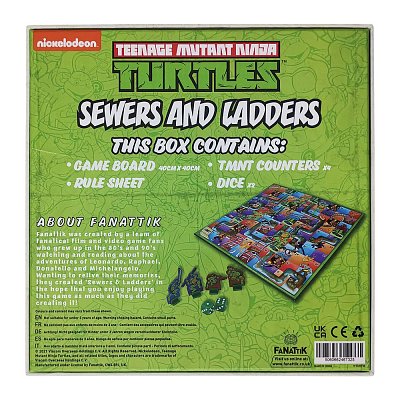 Teenage Mutant Ninja Turtles Brettspiel Sewers & Ladders *Englische Version*