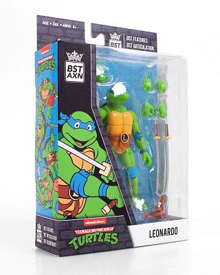 Teenage Mutant Ninja Turtles BST AXN Actionfigur Leonardo 13 cm