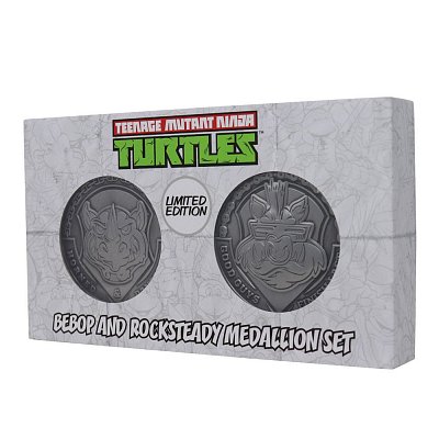 Teenage Mutant Ninja Turtles Medaillen-Set Bad Guys Limited Edition