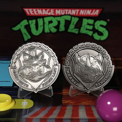 Teenage Mutant Ninja Turtles Medaillen-Set Bad Guys Limited Edition