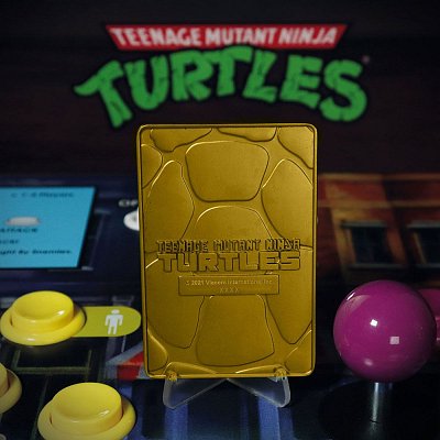 Teenage Mutant Ninja Turtles Metallbarren Limited Edition (vergoldet)