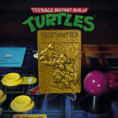 Teenage Mutant Ninja Turtles Metallbarren Limited Edition (vergoldet)