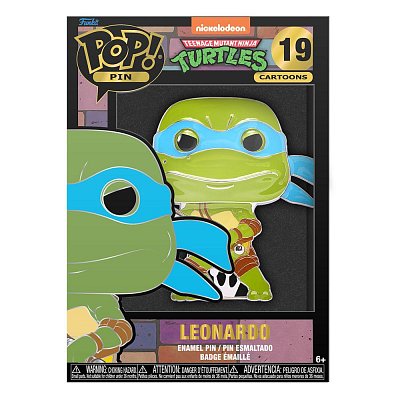 Teenage Mutant Ninja Turtles POP! Pin Ansteck-Pin Leonardo 10 cm