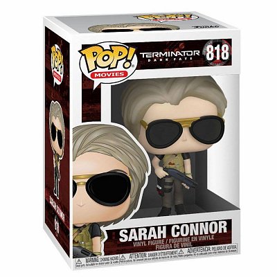 Terminator: Dark Fate POP! Movies Vinyl Figuren Sarah Connor 9 cm Sortiment (6) --- BESCHAEDIGTE VERPACKUNG