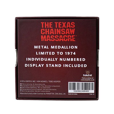 Texas Chainsaw Massacre Medaille Logo Limited Edition