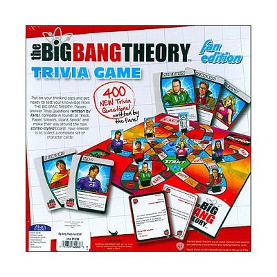 The Big Bang Theory Brettspiel Trivia Fact or Fiction Fan Edition *Englische Version*