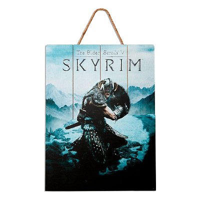 The Elder Scrolls V: Skyrim WoodArts 3D Holzdruck Aereal Attack 30 x 40 cm