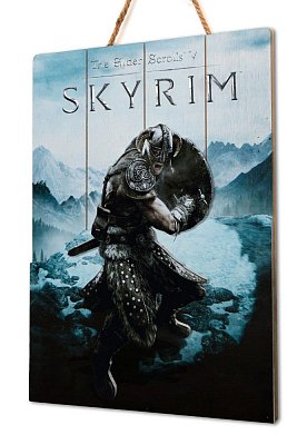 The Elder Scrolls V: Skyrim WoodArts 3D Holzdruck Aereal Attack 30 x 40 cm