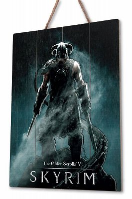 The Elder Scrolls V: Skyrim WoodArts 3D Holzdruck Dragonborn 30 x 40 cm