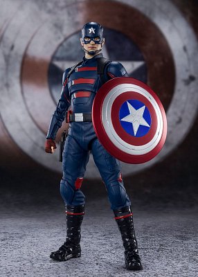 The Falcon and the Winter Soldier S.H. Figuarts Actionfigur Captain America (John F. Walker) 15 cm