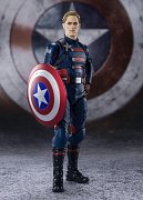 The Falcon and the Winter Soldier S.H. Figuarts Actionfigur Captain America (John F. Walker) 15 cm