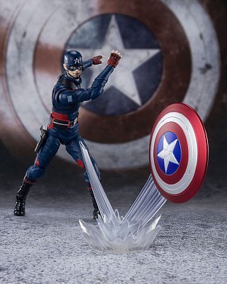 The Falcon and the Winter Soldier S.H. Figuarts Actionfigur Captain America (John F. Walker) 15 cm