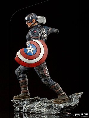 The Infinity Saga BDS Art Scale Statue 1/10 Captain America Ultimate 21 cm