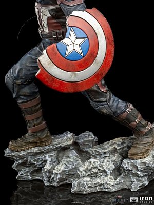 The Infinity Saga BDS Art Scale Statue 1/10 Captain America Ultimate 21 cm