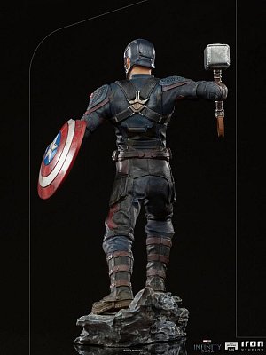 The Infinity Saga BDS Art Scale Statue 1/10 Captain America Ultimate 21 cm