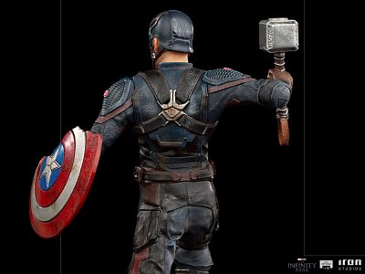 The Infinity Saga BDS Art Scale Statue 1/10 Captain America Ultimate 21 cm