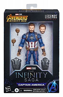 The Infinity Saga Marvel Legends Actionfigur 2021 Captain America (Avengers: Infinity War) 15 cm