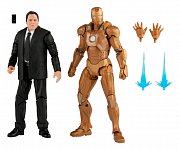 The Infinity Saga Marvel Legends Actionfiguren 2-Pack 2021 Happy Hogan & Iron Man (Iron Man 3) 15 cm