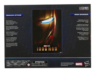 The Infinity Saga Marvel Legends Actionfiguren 2021 Obadiah Stane & Iron Monger (Iron Man) 15 cm