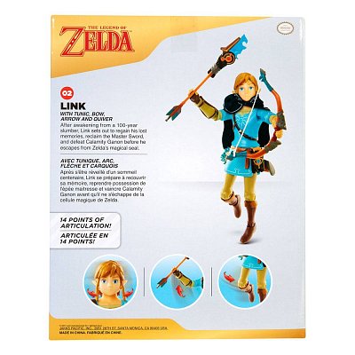 The Legend of Zelda: Breath of the Wild Actionfigur Link 10 cm