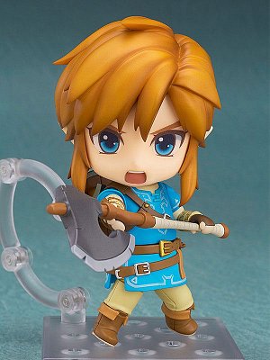 The Legend of Zelda Breath of the Wild Nendoroid Actionfigur Link Deluxe Edition 10 cm