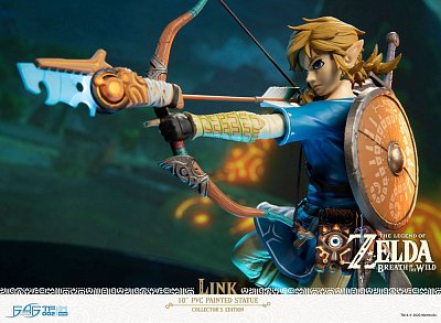 The Legend of Zelda Breath of the Wild PVC Statue Link Collector\'s Edition 25 cm --- BESCHAEDIGTE VERPACKUNG