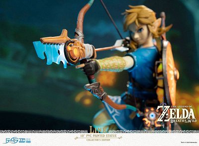 The Legend of Zelda Breath of the Wild PVC Statue Link Collector\'s Edition 25 cm --- BESCHAEDIGTE VERPACKUNG