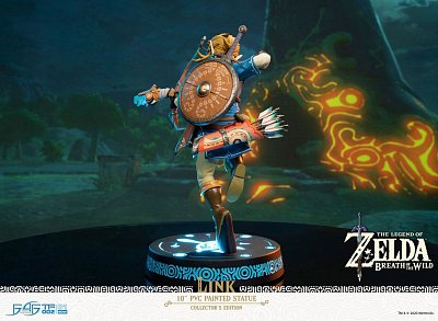 The Legend of Zelda Breath of the Wild PVC Statue Link Collector\'s Edition 25 cm --- BESCHAEDIGTE VERPACKUNG