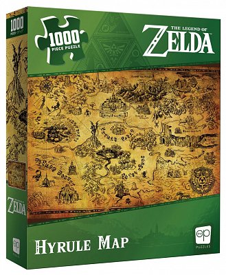 The Legend of Zelda Puzzle Hyrule Map (1000 Teile)