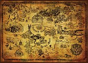 The Legend of Zelda Puzzle Hyrule Map (1000 Teile)