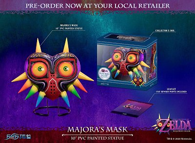 The Legend of Zelda PVC Statue Majora\'s Mask Standard Edition 25 cm --- BESCHAEDIGTE VERPACKUNG