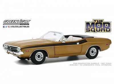 The Mod Squad Diecast Modell 1/18 1971 Dodge Challenger 340 Convertible