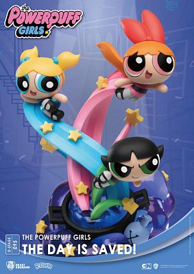 The Powerpuff Girls D-Stage PVC Diorama The Day Is Saved New Version 15 cm