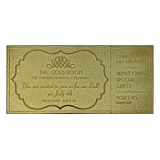 The Shining Replik Gyrosphere Collectible Ticket (vergoldet)