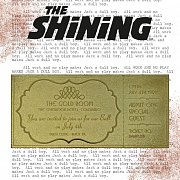 The Shining Replik Gyrosphere Collectible Ticket (vergoldet)