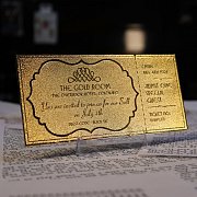 The Shining Replik Gyrosphere Collectible Ticket (vergoldet)