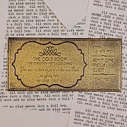 The Shining Replik Gyrosphere Collectible Ticket (vergoldet)