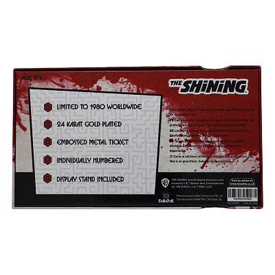 The Shining Replik Gyrosphere Collectible Ticket (vergoldet)