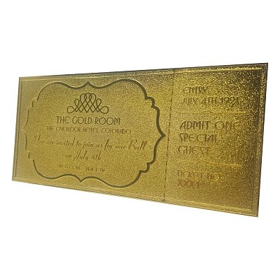 The Shining Replik Gyrosphere Collectible Ticket (vergoldet)