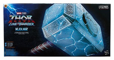 Thor: Love and Thunder Marvel Legends Rollenspiel-Replik 1/1 Mighy Thor Elektronischer Hammer Mjolnir 49 cm