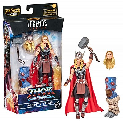 Thor: Love and Thunder Marvel Legends Series Actionfigur 2022 Marvel\'s Korg BAF #1: Mighty Thor 15 cm