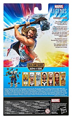 Thor: Love and Thunder Marvel Legends Series Actionfigur 2022 Marvel\'s Korg BAF #4: Ravager Thor 15 cm
