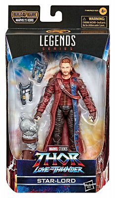 Thor: Love and Thunder Marvel Legends Series Actionfigur 2022 Marvel\'s Korg BAF #5: Star-Lord 15 cm