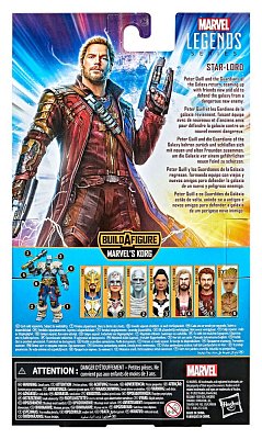 Thor: Love and Thunder Marvel Legends Series Actionfigur 2022 Marvel\'s Korg BAF #5: Star-Lord 15 cm