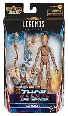 Thor: Love and Thunder Marvel Legends Series Actionfigur 2022 Marvel\'s Korg BAF #6: Groot 15 cm